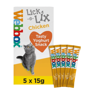 Webbox Lick-e-Lix Chicken Cat Treats