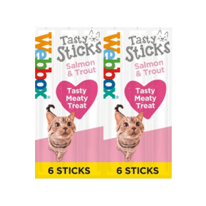 Webbox Tasty Sticks Salmon & Trout Cat Treats