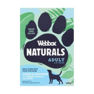 Webbox Naturals Adult Lamb and Chicken with Sweet Potato, Peas and Mint Wet Dog Food