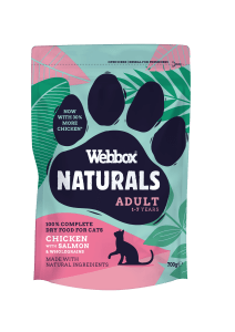 Webbox Naturals Adult Cat with Chicken and Salmon Dry Food