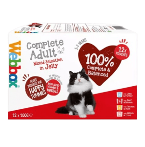 Webbox Mixed Selection Wet Cat Food in Jelly