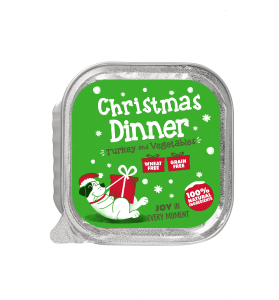 Webbox Christmas Pate for Dogs –  Turkey & Vegetable Dinner