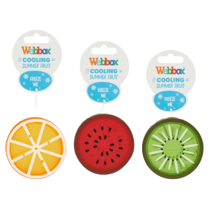 Webbox Cooling Fruit Dog Toy